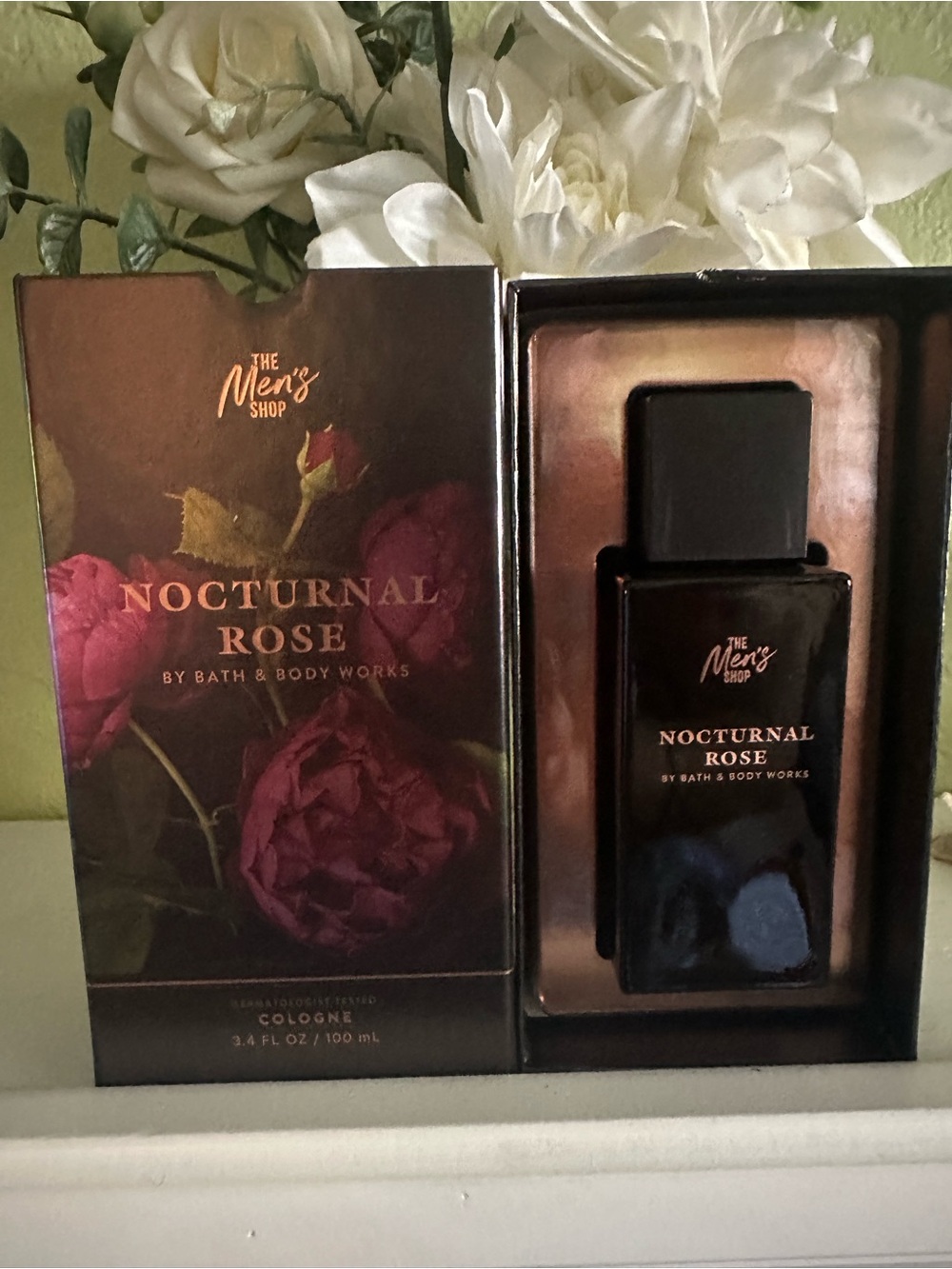 Bath & Body Works Nocturnal Rose Cologne - Dark Rose and Black